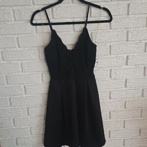 Charlotte Russe Black Mini Dress